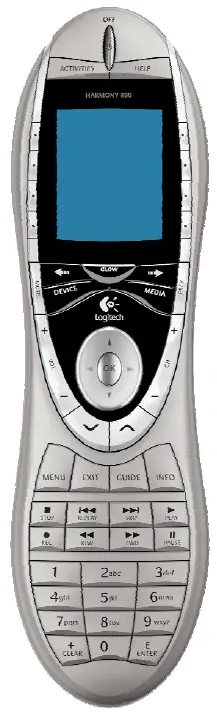 Logitech Harmony 890 Universal Remote Control-fig- (1)