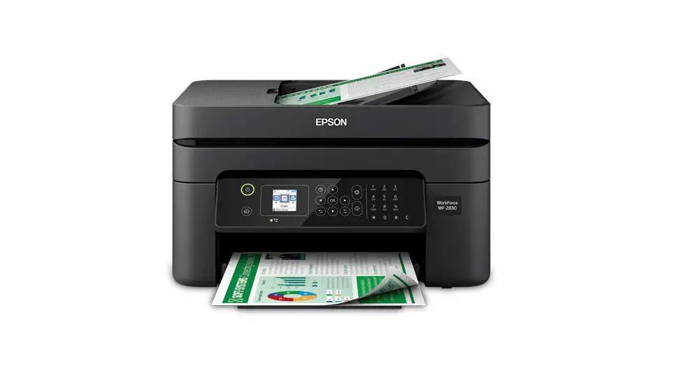 Epson Wf-2830 Workforce Inkjet Printer User Guide