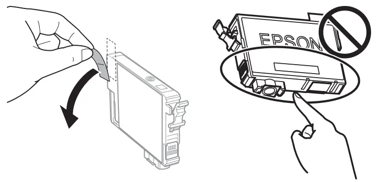 Install ink cartridges