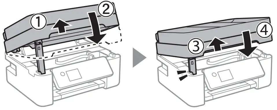 Install ink cartridges