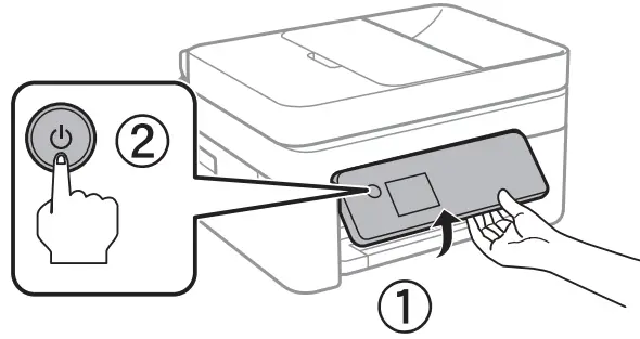 Turn on and configure