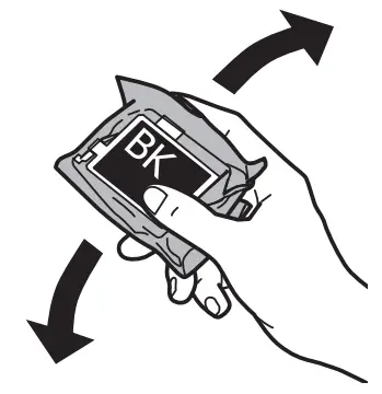 Install ink cartridges