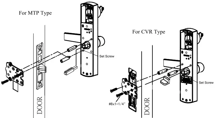 TownSteel ED8900NE Stile Escutcheon Lever Trim - fig 12