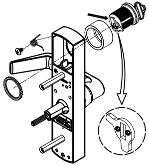 TownSteel ED8900NE Stile Escutcheon Lever Trim - fig 4