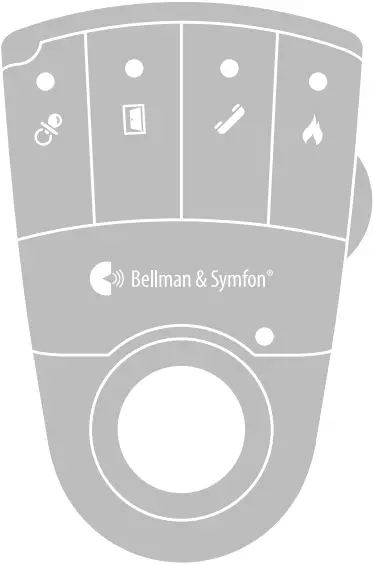 Bellman Symfon BE1470 Visit Pager Receiver 2
