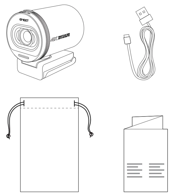 EMEET S600 4K Webcam - fig 1