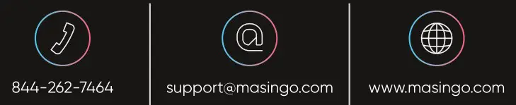 MASINGO Spinto G3 Portable Rabbit Karaoke Machine - Contact Info