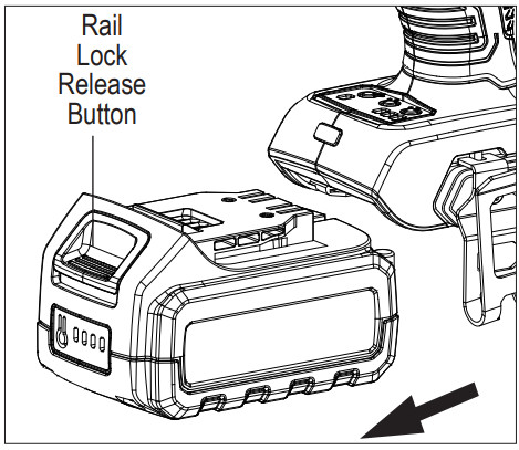 SENIX PDWX2-M2 Impact Wrench - BATTERY PACK 2