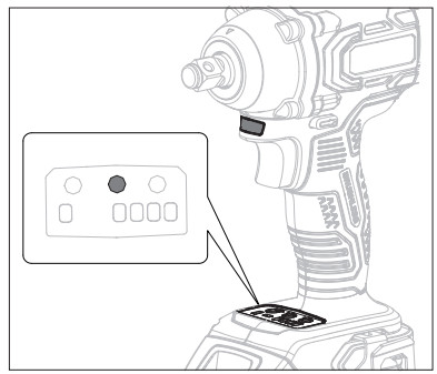 SENIX PDWX2-M2 Impact Wrench - WORK LIGHT