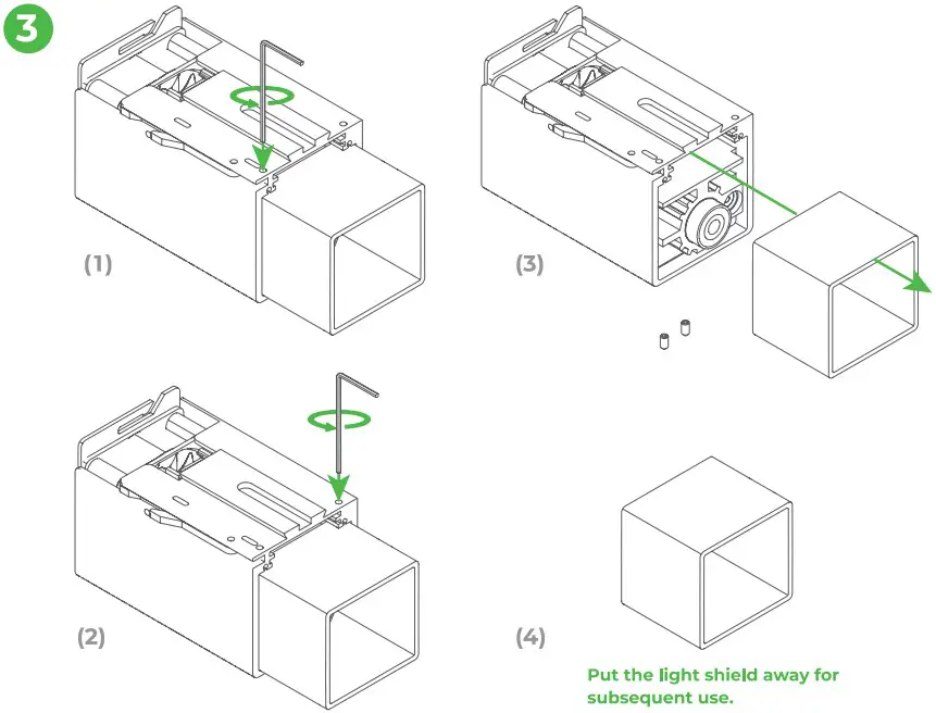 Install the air assist set