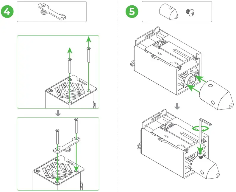 Install the air assist set