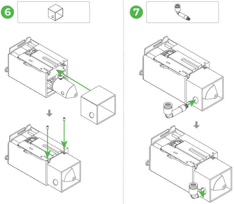 Install the air assist set