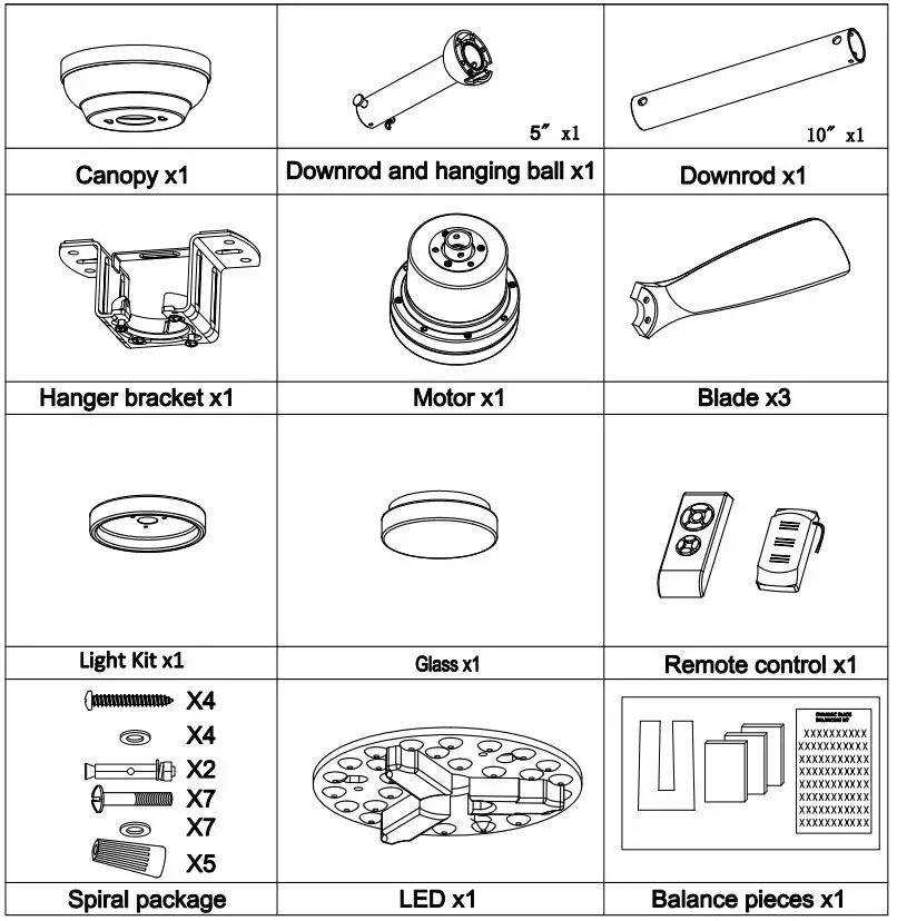 Logmey-LM-FAN02-52-Inch-LED-Indoor-Red-Wood-Color-Ceiling-Fan- (1)