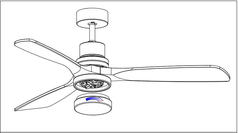 Logmey-LM-FAN02-52-Inch-LED-Indoor-Red-Wood-Color-Ceiling-Fan- (13)
