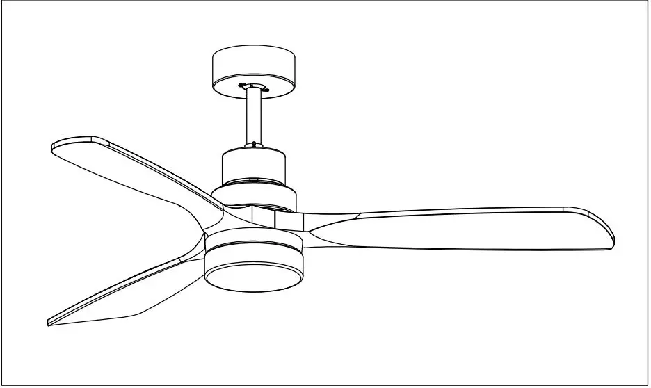 Logmey-LM-FAN02-52-Inch-LED-Indoor-Red-Wood-Color-Ceiling-Fan- (14)