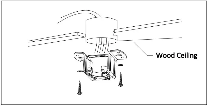 Logmey-LM-FAN02-52-Inch-LED-Indoor-Red-Wood-Color-Ceiling-Fan- (4)