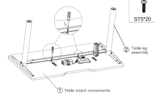 HINOMI Intelligent Electric Lifting Table-fig-6