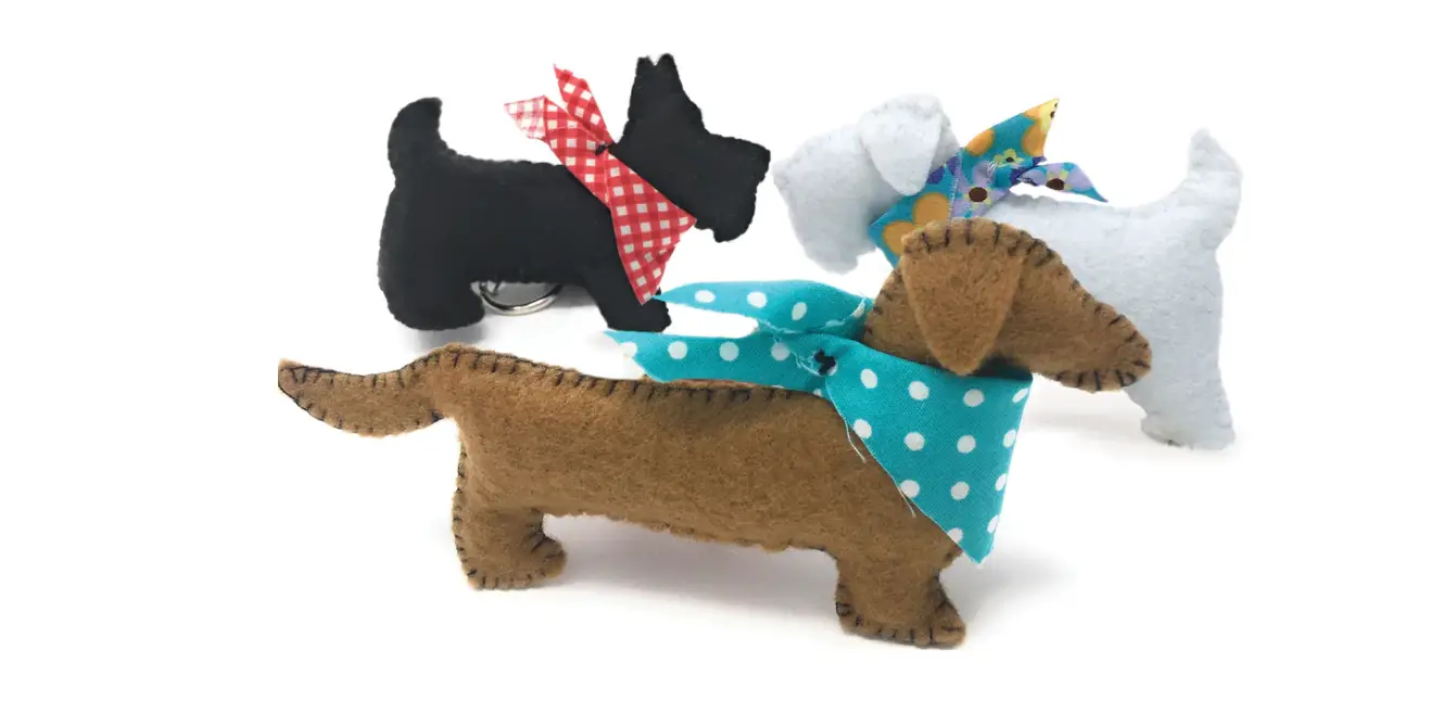 Anko 43284870 Felt Sewing Kit Dog Instruction Manual