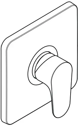 hansgrohe 10645000 AXOR Starck X Bathroom Equipment - Citterio M