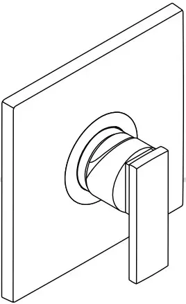hansgrohe 10645000 AXOR Starck X Bathroom Equipment - Citterio