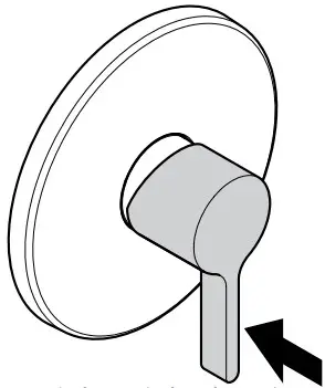 hansgrohe 10645000 AXOR Starck X Bathroom Equipment - close