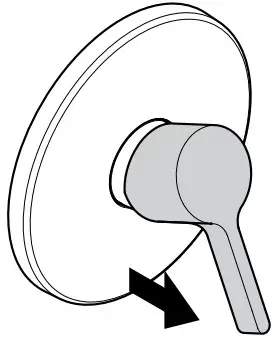 hansgrohe 10645000 AXOR Starck X Bathroom Equipment - open