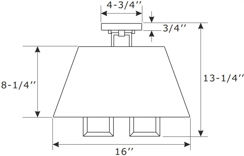CRYSTORAMA 2255 PN CEILING Westwood Five Light Ceiling Mount - Part 3