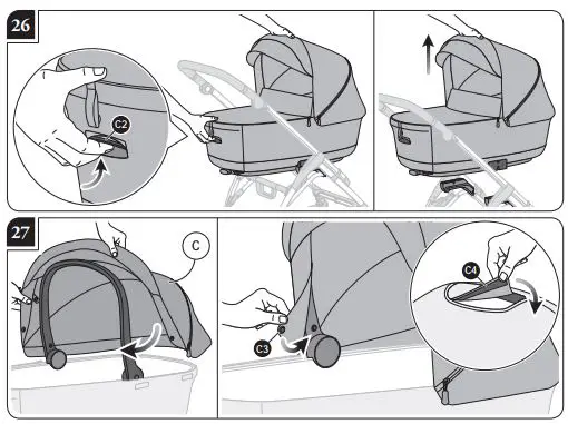 Inglesina-Stroller-Electa-System-Quattro-with-Baby-Car-Seat-FIG-11