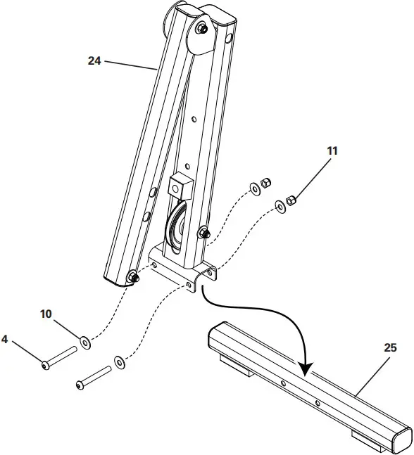 Assemble the Leg Extension