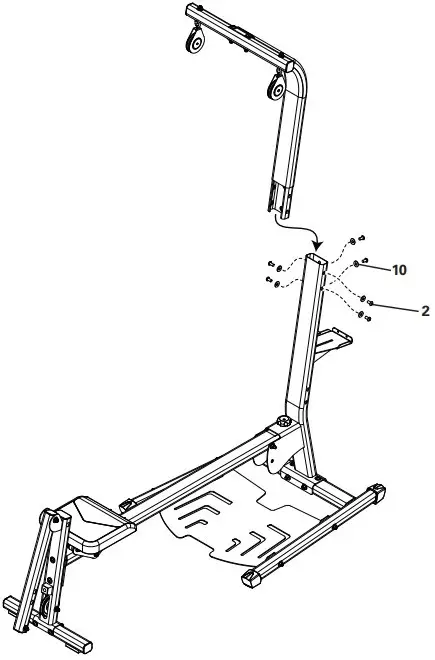 Tower to the Base Assembly