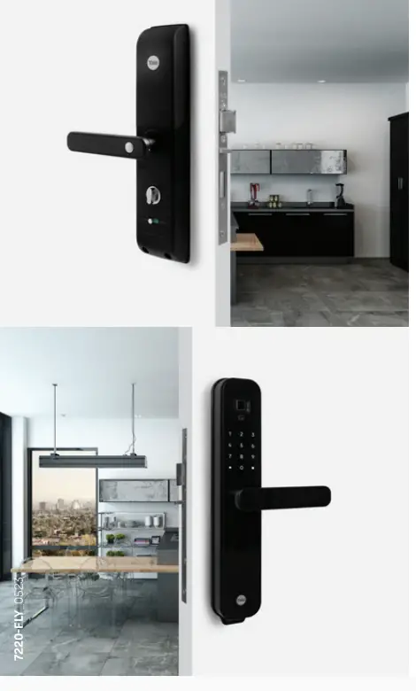Yale 7220 Digital Door Lock - Lock Door