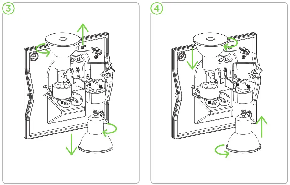 LUTEC 5288001118 marbo Light - Bulb Change 2