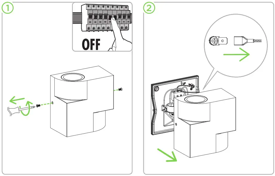 LUTEC 5288001118 marbo Light - Installation 1