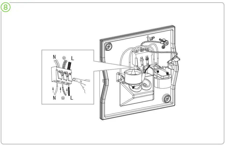 LUTEC 5288001118 marbo Light - Installation 5