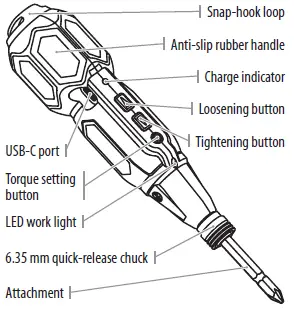 drill driver parts