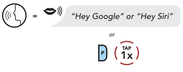 Harley DAVIDSON Audio 50S Motorcycle Bluetooth Communication System - Hey Google