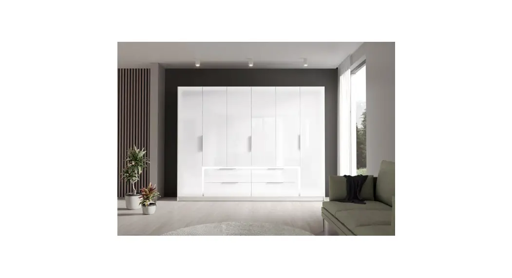 Forte Lxns962 Luano Wardrobe Instruction Manual