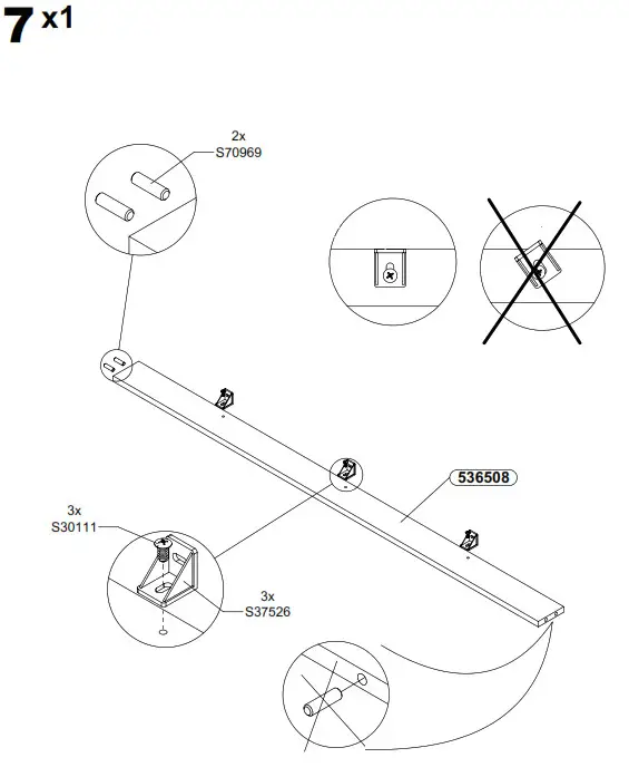 FORTE LXNS962 Luano Wardrobe - fig 12