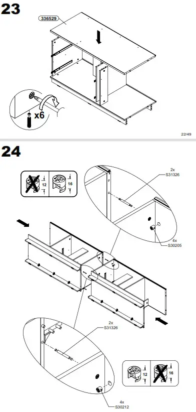 FORTE LXNS962 Luano Wardrobe - fig 21