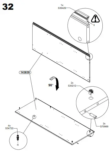 FORTE LXNS962 Luano Wardrobe - fig 29