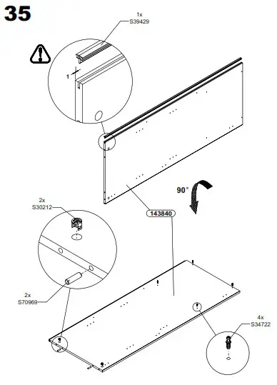 FORTE LXNS962 Luano Wardrobe - fig 33