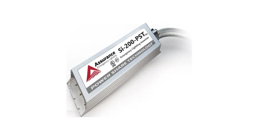 Assurance Emergency Lighting Si-200-pst Emergency Battery Backup Inverter Instruction Manual