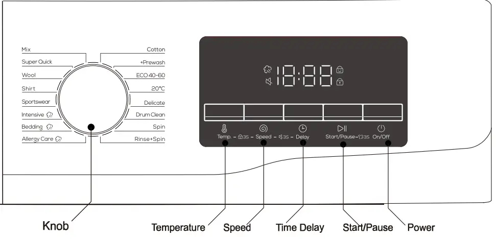 TCL P618FLW Washing Machine - fig 23