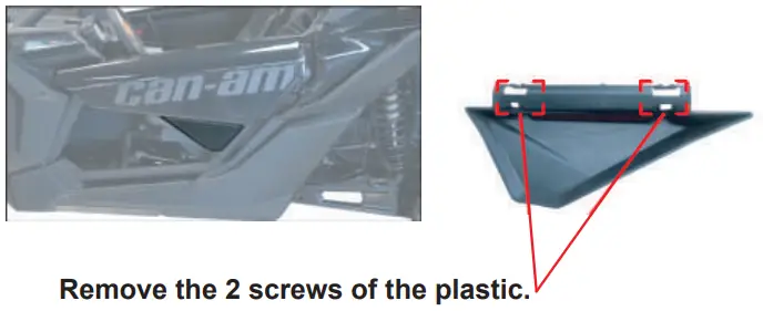 AFX MOTORSPORTS PUE030 Aluminum Lower Doors - Figure 1