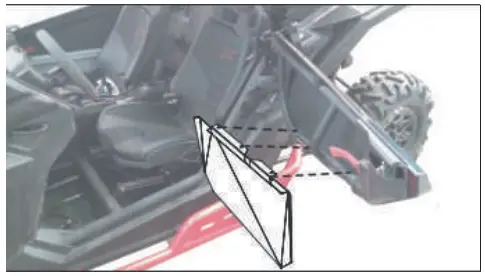 AFX MOTORSPORTS PUE030 Aluminum Lower Doors - Figure 2