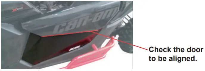 AFX MOTORSPORTS PUE030 Aluminum Lower Doors - Figure 3