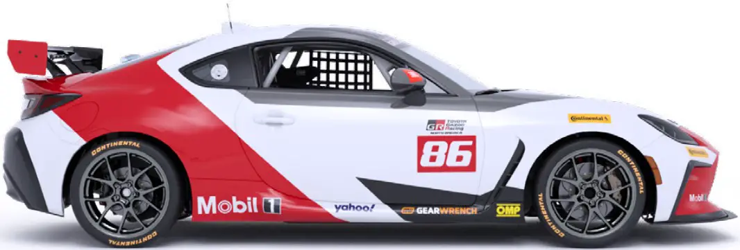 TOYOTA GR86 Racing Car