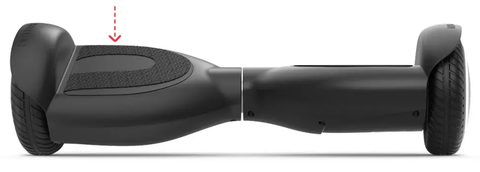 JETSON JPRISM-BLK Prism All Terrain Hoverboard - foot