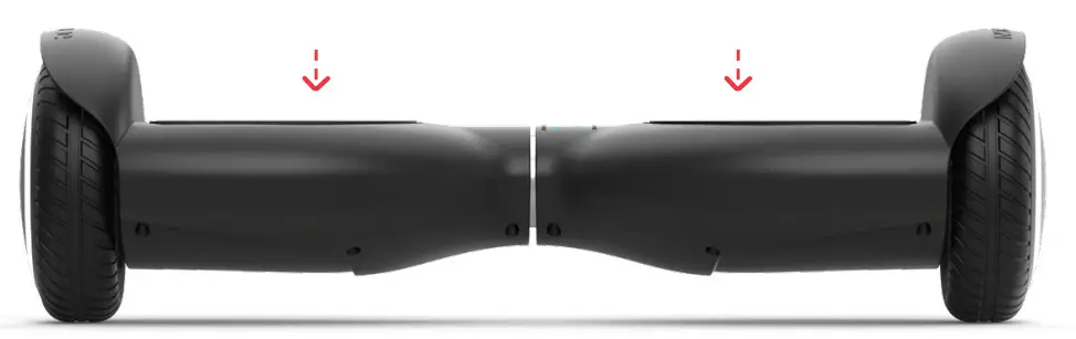 JETSON JPRISM-BLK Prism All Terrain Hoverboard - moves