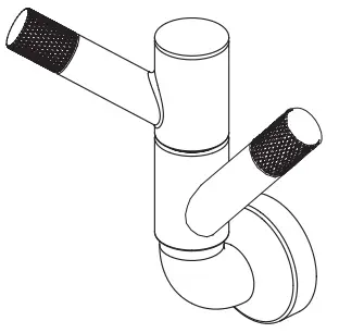 84524 Litze Double Robe Hook